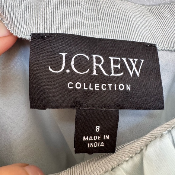 J.Crew Light Blue bubble mini skirt in taffeta in size 8 - Picture 4 of 4